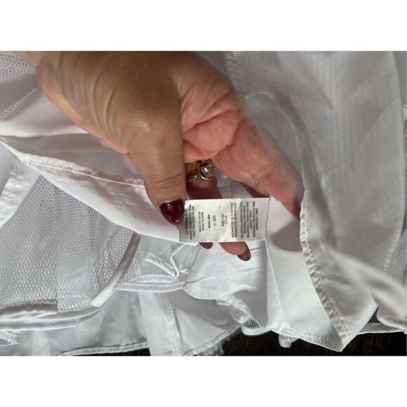 Marmellata Special Occasion White First Communion Flower Girl Dress sz 12 NWT - Picture 8 of 9